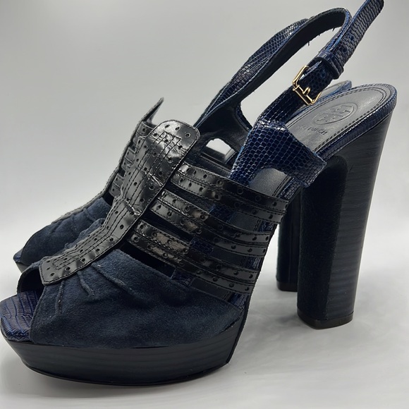 Tory Burch Platform leather Heels - Picture 3 of 10